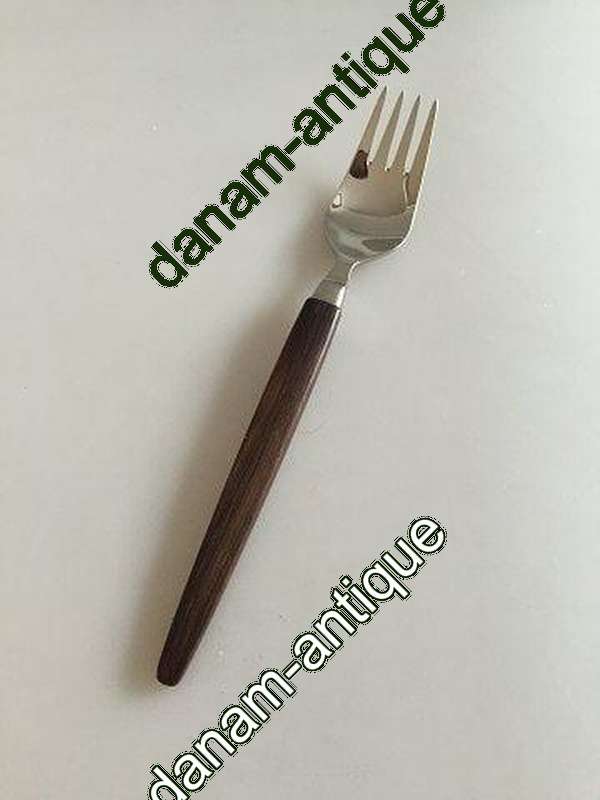 Eton Raadvad Spisegaffel i Stål og Palisander