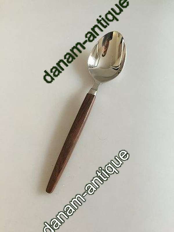 Eton Raadvad Spiseske i Stål og Palisander