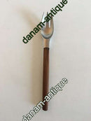 Jens Quistgaard IHQ Dansk Stål og Bambus Gaffel Toke