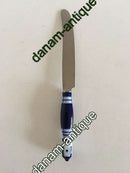 蓝色Bjørn Wiinblad Siena for Rosenthal长柄餐刀