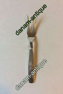 Klokkeblomst ABSA sølvplet Kødgaffel