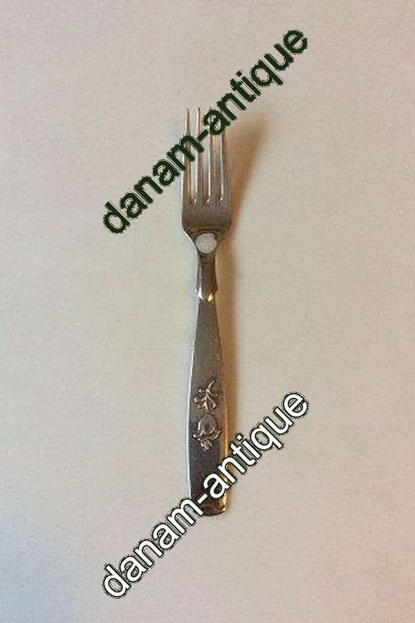 Klokkeblomst ABSA silver plate Lunch Fork Københavns Ske-Fabrik