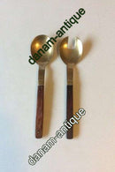 Almue Cohr Messing og Træ, Salatsæt