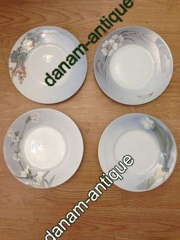 Royal Copenhagen Art Nouveau Tallerkener No 10520