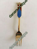 Anton Michelsen-Gedenkgabel aus vergoldetem Sterlingsilber von 1969.