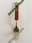 Anton Michelsen Commemorative Fork In Gilded Sterling Silver from 1960. 