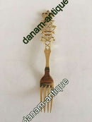 Anton Michelsen Mindegaffel I Forgyldt Sterling Sølv fra 1940.