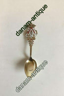Anton Michelsen Commemorative Spoon In Gilded Sterling Silver from 1937.