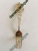 安东-米歇尔森纯银镀金纪念叉，1903年出品