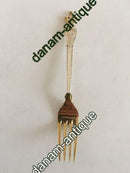 Anton Michelsen-Gedenkgabel aus vergoldetem Sterlingsilber von 1898.