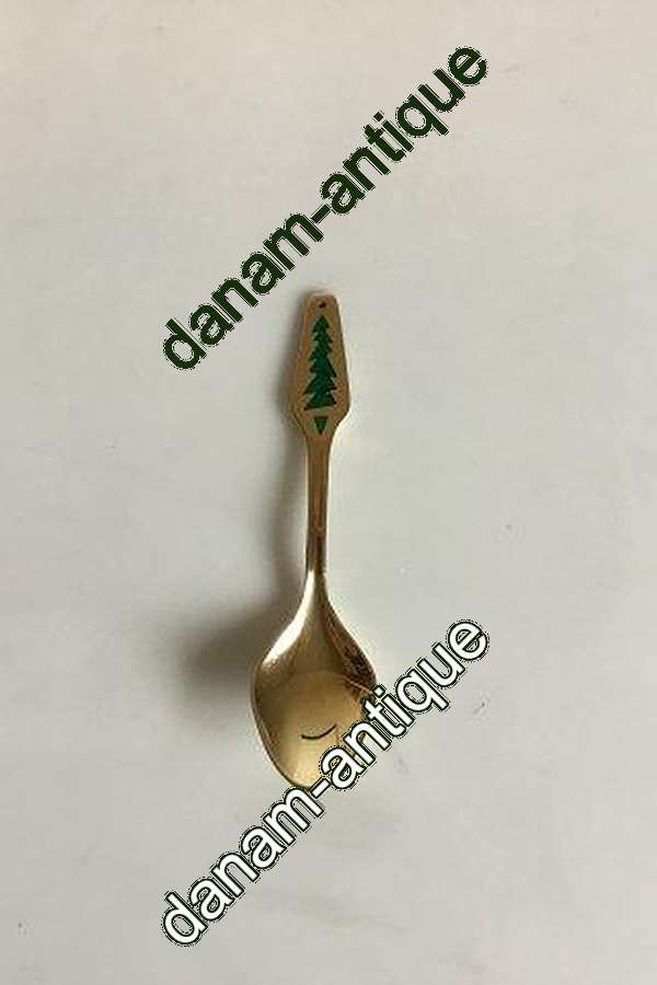 Meka Juletheske i forgyldt sterling Sølv