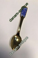 Royal Copenhagen 1994 Forgyldt Årsske med Emaljemotiv