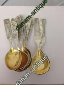 Icelandic Christmas Spoon in gilded Sterling Silver