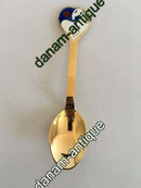 A. Michelsen 1978 Juleske  Forgyldt Sterling Sølv med Emalje