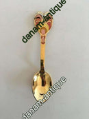 A. Michelsen 1972 Juleske Forgyldt Sterling Sølv med Emalje