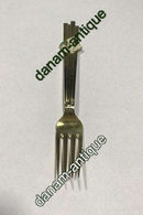 A. Michelsen 1943 Julegaffel  Forgyldt Sterling Sølv med Emalje