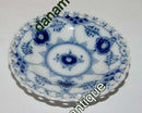 Royal Copenhagen Blauer kannelierter Kaviar-Teller Nr. 1004
