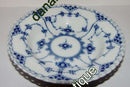 Royal Copenhagen Blue Fluted Full Lace Fruit Saucer No 1081