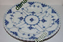Royal Copenhagen Blaue geriffelte Platte Nr. 1087