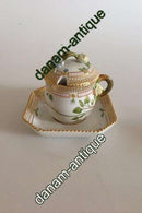 皇家哥本哈根Flora Danica奶油杯/芥末罐No 3589