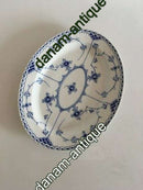 ロイヤルコペンハーゲン ブルーフルーテッドハーフレースオーバルディッシュ No 532