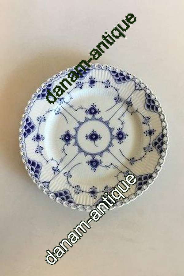 Royal Copenhagen Musselmalet Helblonde Frokosttallerken No. 1086