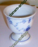 Bing und Grondahl Blau bemalte Musselmalet Eierbecher