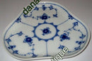 Bing & Grondahl Blue Traditional Blue Fluted Triangular Tray Plat de menage No 361