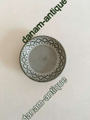 Bing Grondahl/Kronjyden炻器灰色Cordial Asiet/Butter Bowl No 332