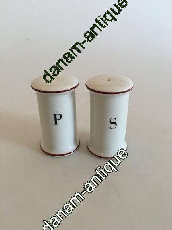 Bing & Grøndahl  Salt- og Pebersæt fra Apotekerserien