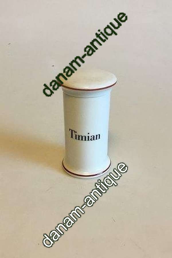 Bing & Grøndahl Timian Krydderikrykke No 497 fra Apotekerserien