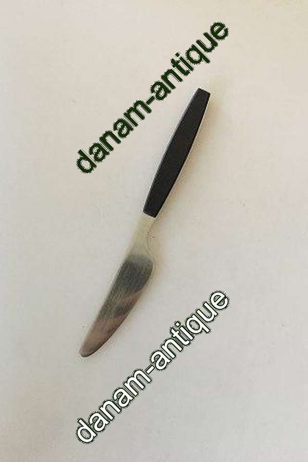 Georg Jensen Sort Strata Rustfri Stål Frokostkniv