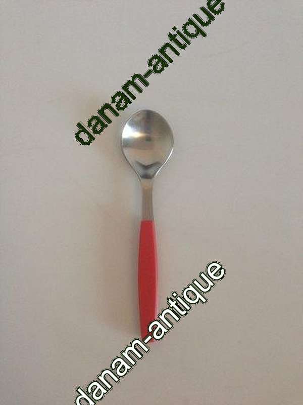 Georg Jensen Stainless Rød Strata Kaffeske