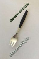 Georg Jensen Sort Strata Rustfri stål Frokost/salat gaffel