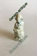 皇家哥本哈根瓷器的 持剑女孩 图&