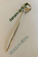 Georg Jensen ステンレス製「Tuja」ピアス付きサービングスプーン