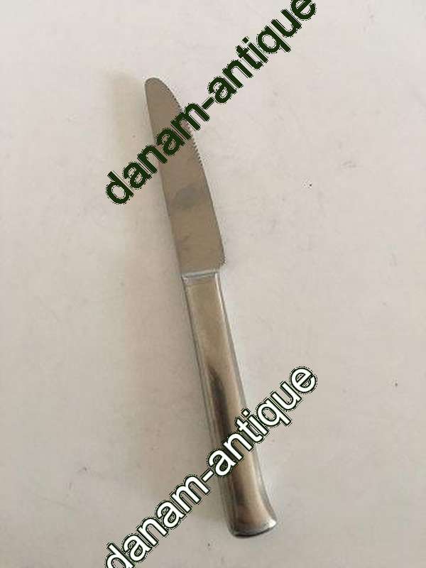 【未使用・希少】ジョージジェンセン OLD DANISH ディナーナイフ 銀製 ジョージ ジェンセン ステンレス製 ボンフィルス マット ダイニング