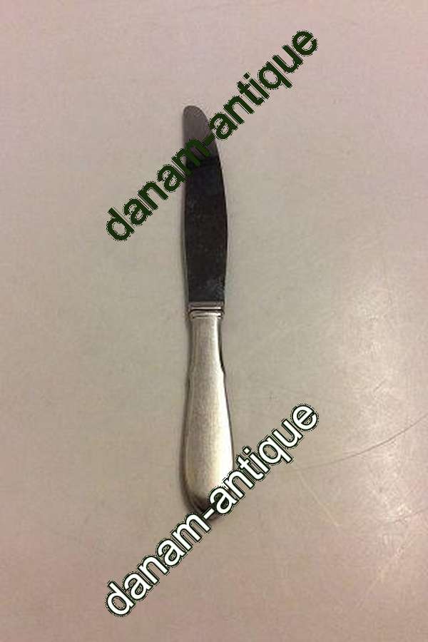 Georg Jensen Mitra Mat Stainless Spisekniv kort skaft, langt blad