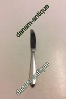 Georg Jensen Mitra Mat 不锈钢午餐刀，长柄，短刃，带烤架插件