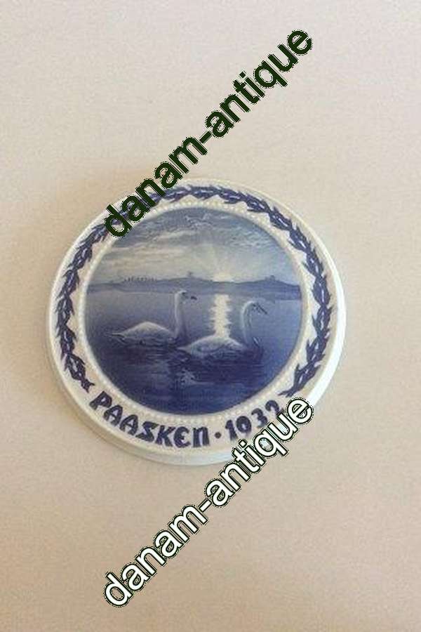 Bing & Grøndahl Påskeplatte fra 1932