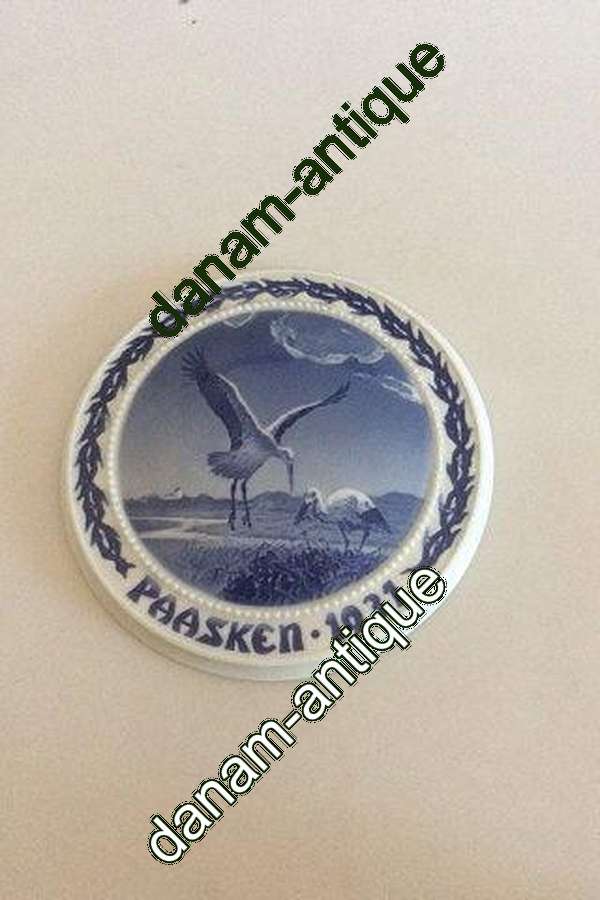 Bing & Grøndahl Påskeplatte fra 1931