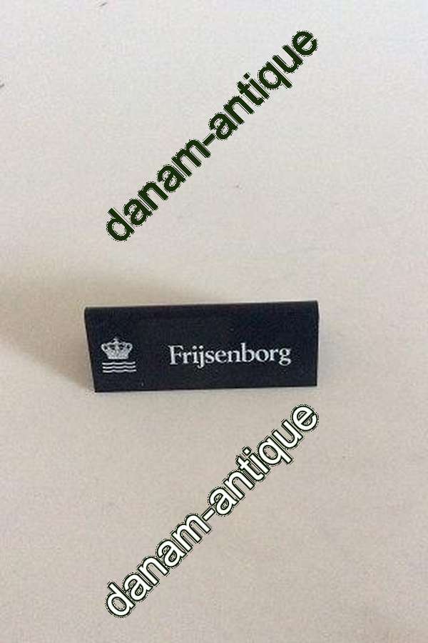 Royal Copenhagen Dealer Advertising sign in Plastic "Frijsenborg"