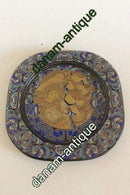 Bjørn Wiinblad Rosenthal Studio-Line Juleplatte i Glas fra 1981