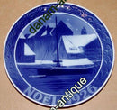 Royal Copenhagen Juleplatte fra 1926 med Fransk indskription "Noel"