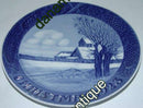 Royal Copenhagen Christmas Plate from 1923 with English Inscription "Christmas"