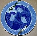 Royal Copenhagen Christmas Plate from 1922 with German inscription "Weihnachten"