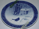 Royal Copenhagen Christmas Plate from 1919 with English Inscription "Christmas"
