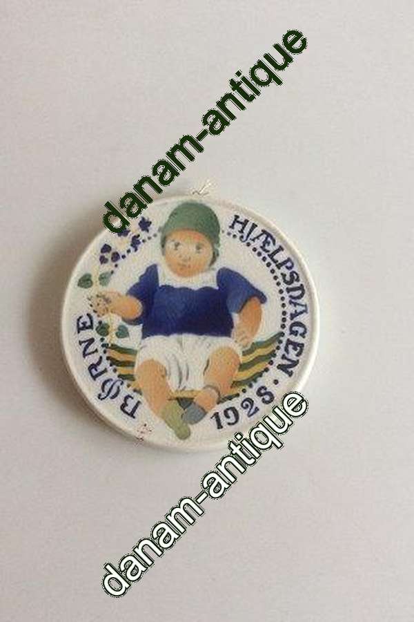 Aluminia Børnehjælps Platte 1928