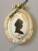 Royal Copenhagen Flora Danica Silhouette Platte Prinsesse Marie No RC-S3