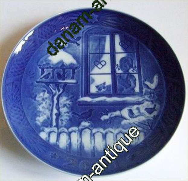Royal Copenhagen Juleplatte fra 2001